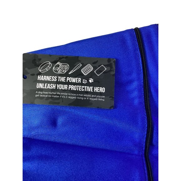 Onetigris Dog Cone Collar*Post-Surgery*Adjustable*NWT  Large  Blue   Poly - Picture 4 of 10